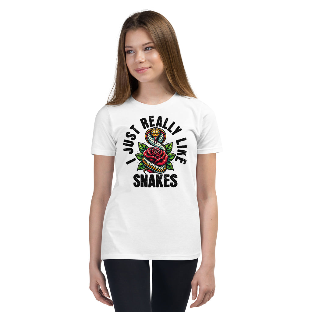 I Like Snakes - Youth Short Sleeve T-Shirt