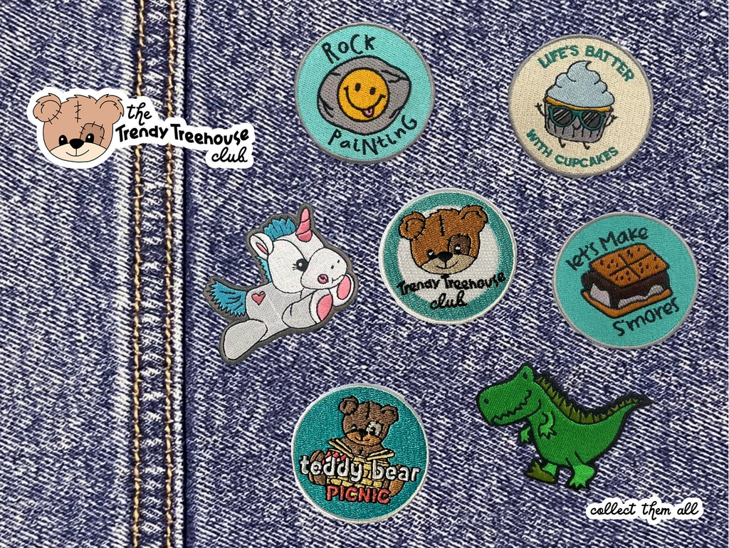 Teddy Bear Picnic Patches