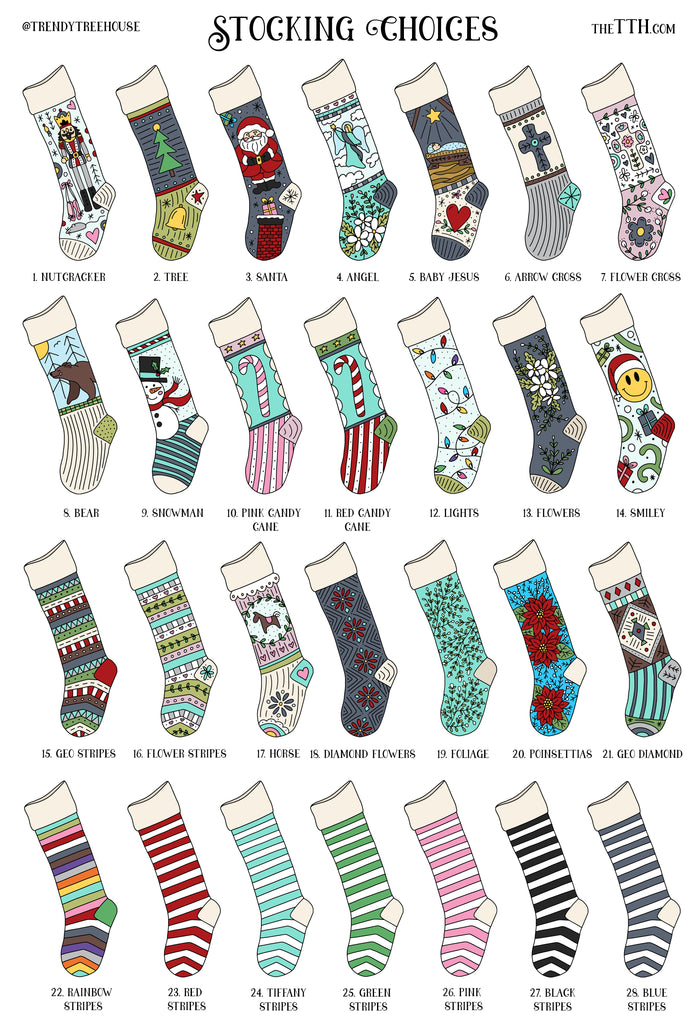 Build your own Christmas Stockings