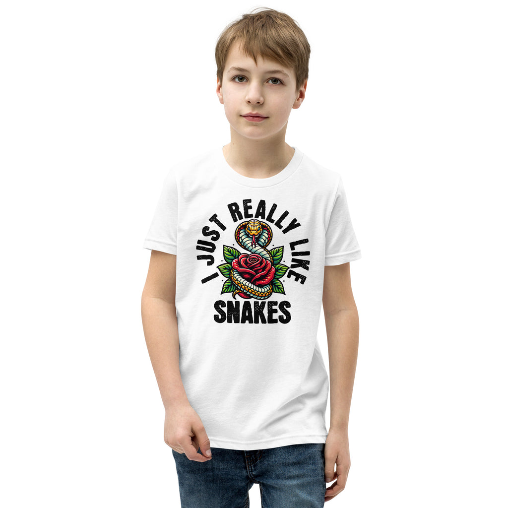 I Like Snakes - Youth Short Sleeve T-Shirt