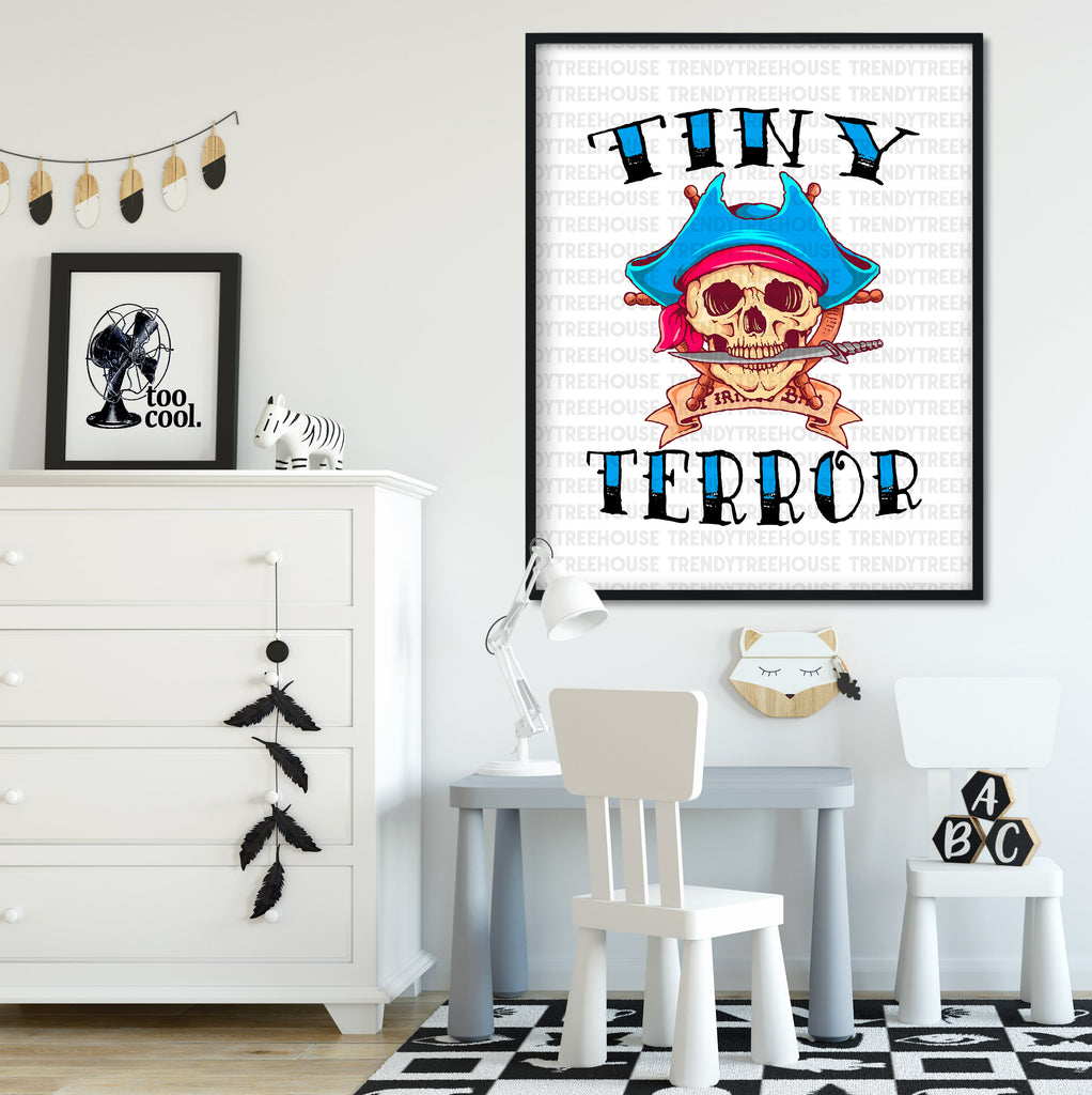 Tiny Terror Boy - digital file
